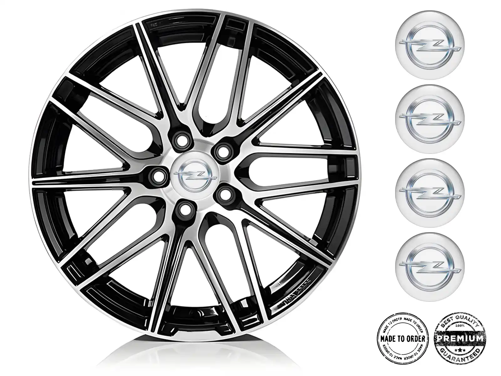 Opel Silikonaufkleber Edition Individuelle Radlabels